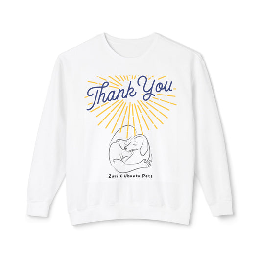 Super Comfortable Zuri-Ubuntu Sweatshirt - Zuri & Ubuntu Pets